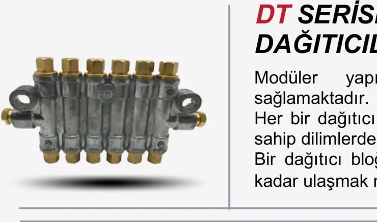 DFA Serisi Gres Yağ Dozajlı Dağıtıcılar