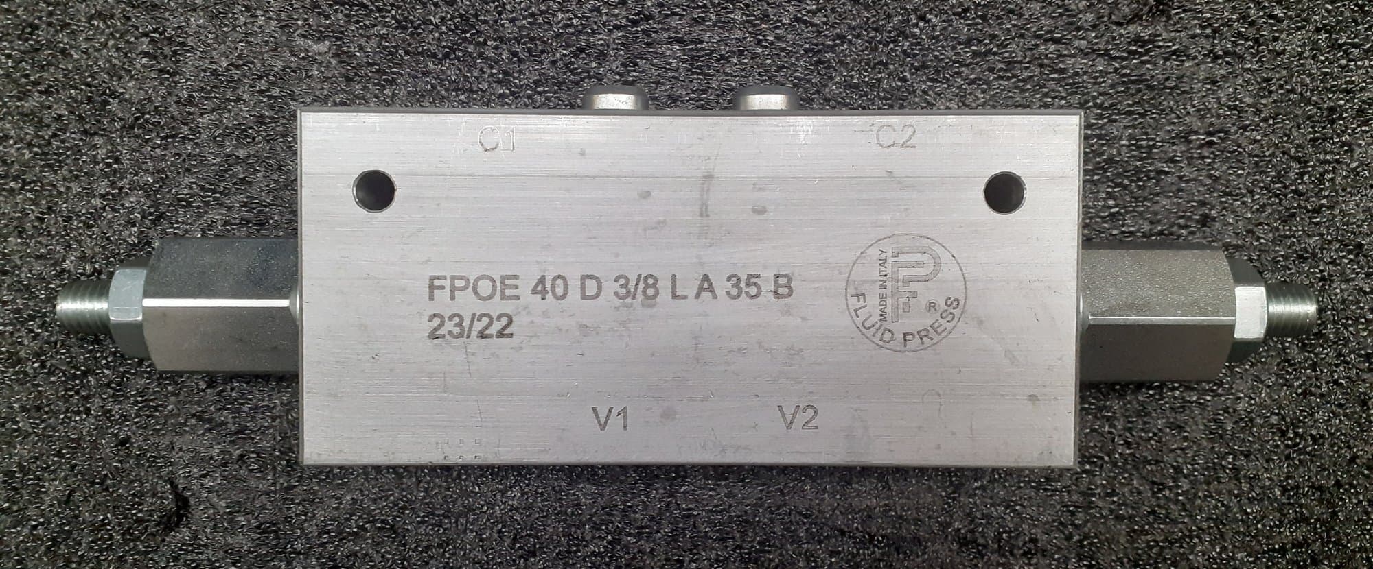 FPOE 40 D 3/8 LA 35 B İKİZ YÜK TUTMA VALFİ