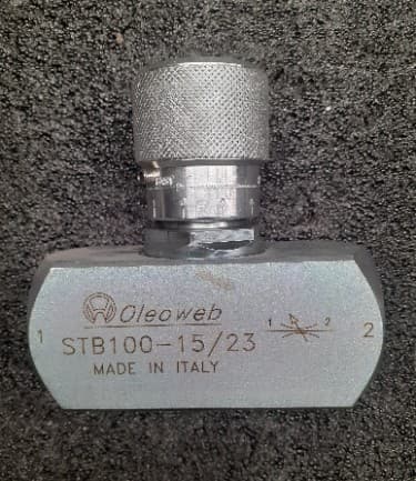STB100 ÇEKSİZ HIZ AYAR VALFİ