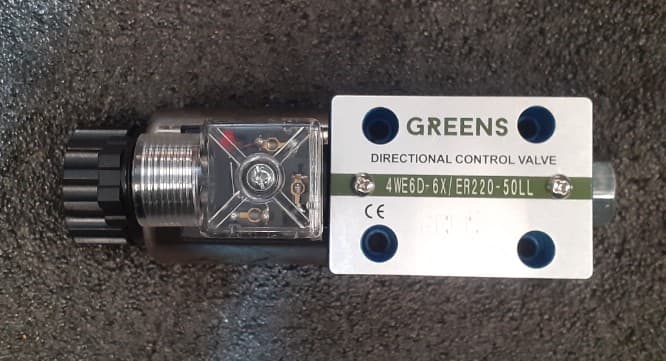 220V.4WE6D60 NG6 TEK BOBİN DÜZ ÇAPRAZ VALF