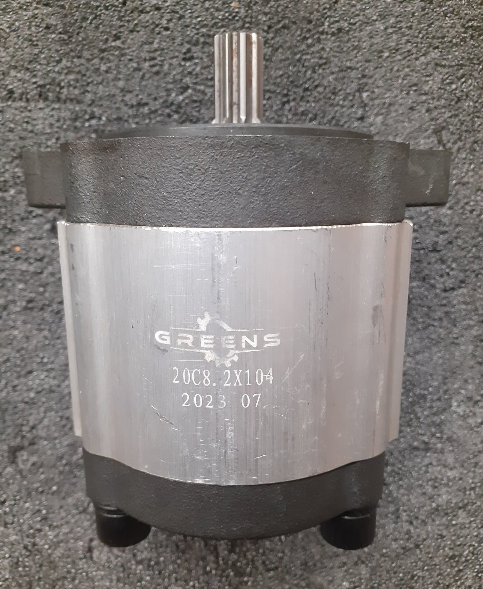 20C8,2X104 HİDROLİK DİŞLİ POMPA