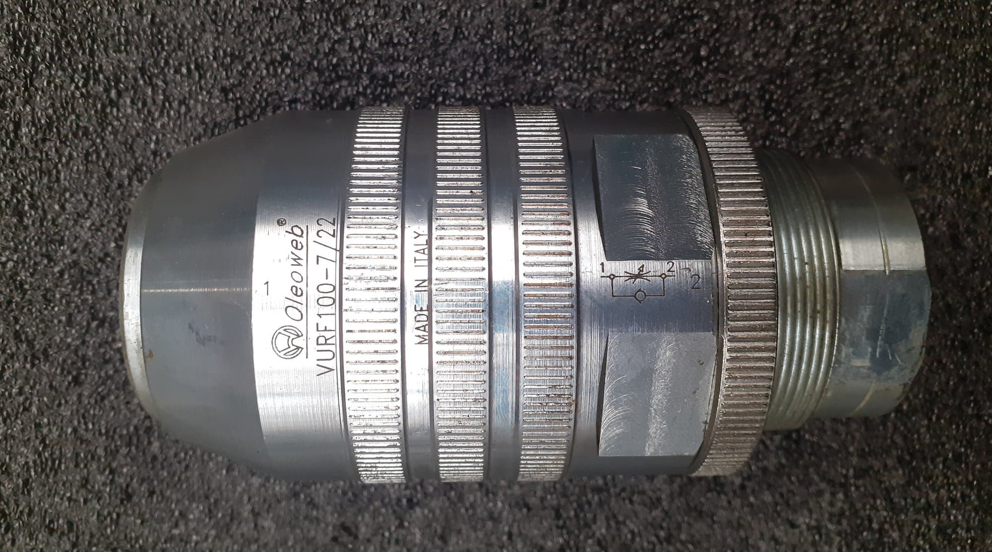 VURF100 1 VOLAN TİP HIZ AYAR VALFİ