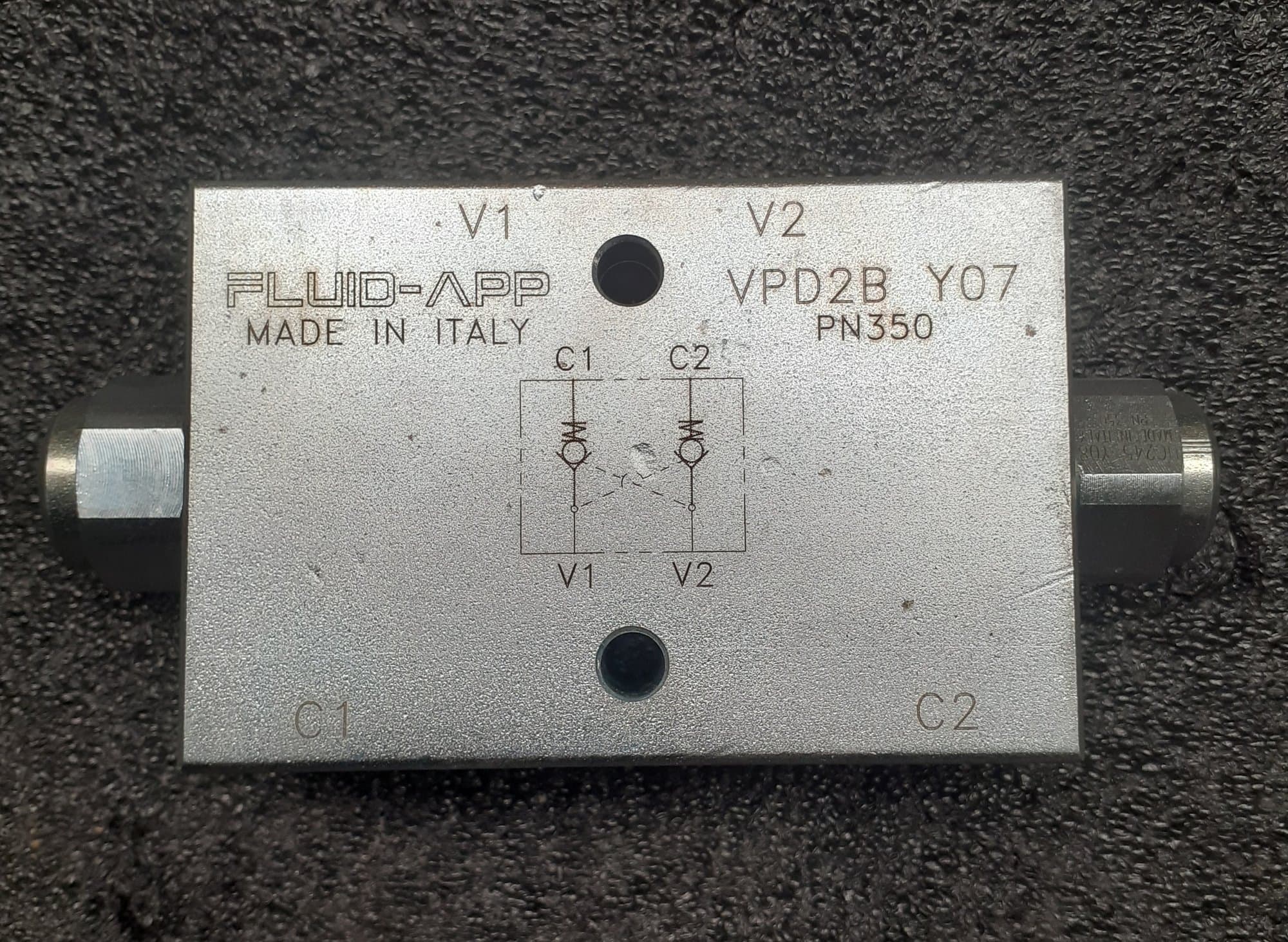 VPD2B 3/8 BSP ÇİFT ETKİLİ PİLOT ÇEK VALF